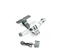 PortaMatrícula para Ducati 888 849 851 749 898 1198 Soporte Placa Matrícula Soporte Placa De Número Marco Soporte Matrícula(Gray)