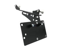 PortaMatrícula para Sportster para Iron 883 para XL883 para XL 1200 para Forty-Eighty 48 Luz LED Trasera Motocicleta Soporte Soporte Matrícula Montaje Lateral Placa Matrícula