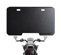 Portamatrículas - Acrílico Impermeable de Alta Resistencia | Marco Delantero Anticorrosión para Placa de Matrícula,para Aventuras al Aire Libre en Moto, Scooter y Ciclismo