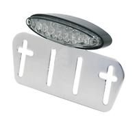 Portamatriculas con luz de led shin yo para moto repuestos accesorios piezas