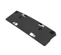 Portamatrículas de coche estrecho fijo A1668808600 rectangular negro para vehículo, Matricula Coche