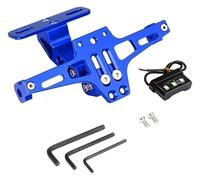 Portamatrículas De Moto para Suzuki DR200S DR200SE DR-Z250 DRZ400E Soporte Matrícula Trasera Eliminador Guardabarros(B 1)