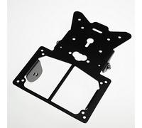 Portamatriculas Inclinación ajustable Moto Porta Placa Matricula universal Negro