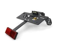 Portamatriculas Moto Compatible Con Yamaha Para MT-125 2020 2021 2022 2023 2024 Marco De Soporte De Matrícula Con Guardabarros Trasero Ligero Para Motocicleta Elimina El Soporte.(With Reflector)