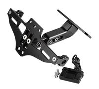 Portamatriculas Moto para ADV150 para ADV350 para ADV 150 350 2020 2021 2022 2023 Soporte De Matrícula Motocicleta Marco(Black)