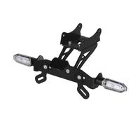 Portamatriculas Moto para CBR1000RR 2017-2025 Soporte De Placa Registro Eliminador LED para Guardabarros Señal Giro Limpia Trasera Matricula Motos Soporte(Clear)