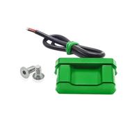 Portamatrículas Moto para CFMOTO CF para Moto 450MT para 450 MT 2024 2025 2026 Soporte Placa Matrícula para Motocicleta Soporte Registro Licencia 450mt para Fender Eliminator(LED Green)