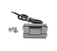 Portamatrículas Moto para CFMOTO CF para Moto 450MT para 450 MT 2024 2025 2026 Soporte Placa Matrícula para Motocicleta Soporte Registro Licencia 450mt para Fender Eliminator(LED Gray 1)