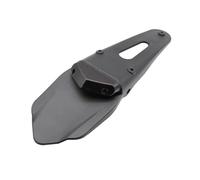 Portamatrículas Moto para Enduro para Bicicleta Todoterreno Motocicleta Trasera para Guardabarros Soporte para Placa Matrícula con Luz Trasera LED 12V para Fender Eliminator(Black Brake Lamp)