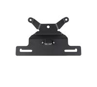 Portamatriculas Moto Para Fat Para Boy 114 107 2018-2024 Para FLFB De Guardabarros Trasero Para Motocicleta Soporte De Matrícula Luz LED Motocicleta Soporte Matrícula(Item A)