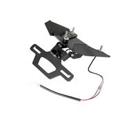 Portamatriculas Moto para Kawasaki para Ninja 250R para EX250R 2008-2012 Soporte Trasero para Motocicleta para Matrícula Eliminador De Guardabarros Luz LED Matricula Motos Soporte
