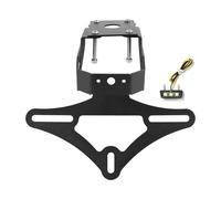 Portamatriculas Moto para Kawasaki para Ninja 650 para NINJA650 para Z650 2017-2024 Guardabarros Trasero Limpio Soporte para Matrícula Trasera con Luz Led Matricula Motos Soporte