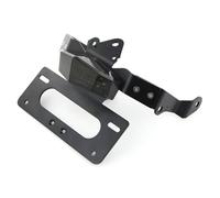 Portamatrículas Moto para Kawasaki para Vulcan S 2015-2024 para Vulcan para Cafe 2018-2023 para Soporte Placa De Matrícula Guardabarros para Fender Eliminator(Dark Grey)