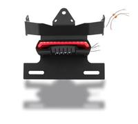 Portamatriculas Moto para Kawasaki para Vulcan S 650 2015-2020 para Cafe 2018-2020 Eliminador De Guardabarros Trasero Soporte para Matrícula Soporte matrícula