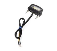 Portamatriculas Moto para Kawasaki para Z650RS 2021 2022 2023 2024 2025 Soporte Matrícula Trasera De Motocicleta Guardabarros Limpio Eliminador Kit Soporte matrícula(LED License Light)