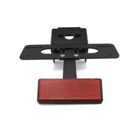 Portamatriculas Moto para Kawasaki para ZX 10R para 10RR para ABS 2021-2025 Soporte para Matrícula Kit Eliminador De Guardabarros Trasero Soporte matrícula(with Reflector)