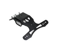 Portamatriculas Moto para Kawasaki para ZX4R para ZX4RR para ZX-4R para ZX-4RR Soporte para Matrícula Motocicleta Cola Negra Ordenado para Corta Matricula Motos Soporte