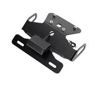 Portamatrículas Moto para Kawasaki Z250 Z300 Z400 para Ninja 250 300 400 Z 300 400 Motocicleta para Guardabarros Soporte para Matrícula Luz LED para Fender Eliminator(A)