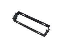 Portamatriculas Moto Soporte de la Placa de la Placa de la Placa de ángulo Ajustable y el Soporte de la Placa de matrícula de la Placa de la Motocicleta de Aluminio Porta Matricula Moto (Color : Noir