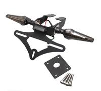 Portamatrículas Moto Soporte para Matrícula De Motocicleta, Indicador De Soporte para Luz LED para DRL 2024, para Kawasaki para Ninja 650 Z650 2017-2023 para Fender Eliminator(Full Set)