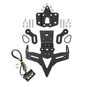 Portamatrículas Moto Soporte Placa Matrícula para BMW para R1200 Accesorios Soporte para Matrícula Motocicleta Luz LED Intermitente(Cardholder Light)