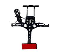 Portamatrículas Moto Soporte Placa Matrícula para BMW para S1000RR 2012-2016 Marco De Soporte para Matrícula Motocicleta con Accesorios Luz LED