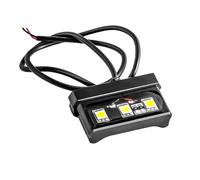 Portamatrículas Moto Soporte Placa Matrícula para MT09 para YZF-R125 para MT-03 Matrícula Motocicleta Soporte De Placa Número(License Plate Light)