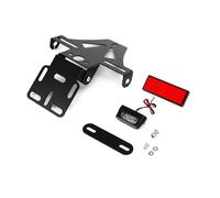 Portamatriculas Moto Soporte Universal para Marco De Placa Matrícula Motocicleta Accesorios Ángulo Ajustable Matricula Motos Soporte