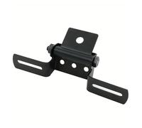 Portamatriculas Moto Soporte Universal para Matrícula De Motocicleta Plegable Ajustable Luz Trasera Accesorio Repuesto Matricula Motos Soporte