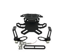 Portamatriculas Moto Soporte Universal para Matrícula Trasera De Motocicleta CNC Matricula Motos Soporte