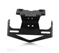 Portamatrículas para Tenere 700 T7 para XTZ700 para TX690Z 2019-2025 Soporte Matrícula Trasera con Guardabarros Limpio Trasero Ligero Eliminador Eliminador de Guardabarros(Black NO Light)
