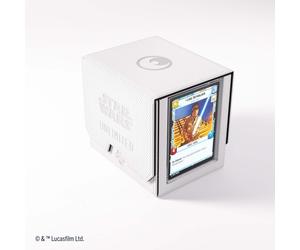 Portamazo Gamegenic Star Wars Unlimited Box Deck Pod Blanco Negro Convertible