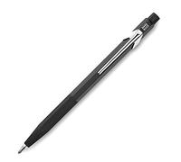 portaminas caran d-ache fixpencil negro con clip 3 mm con afilador en el pulsador