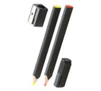Portaminas Clasico Negro Mina Media 07 Mm