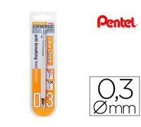 Portaminas Pentel Orenz 03 mm -Blanco-En Blister 1 Unidad