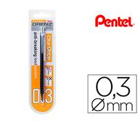 Portaminas Pentel Orenz 03 mm -Negro-En Blister 1 Unidad