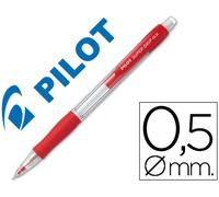 Portaminas Pilot Super Grip rojo 05 mm con empuñadura