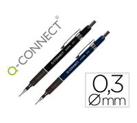 Portaminas q-connect kappa 0,3 mm sujecion de caucho