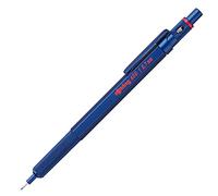 rOtring Portaminas 600 – 0,7 mm HB – cuerpo metálico hexagonal azul