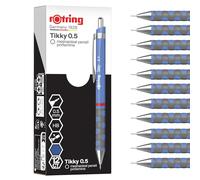 Portaminas rOtring Tikky | HB 0,5 mm | Cuerpo iris | Ligero con agarre de goma