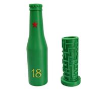 Portamonedas Interactivo con diseño Impreso en 3D, Dark Green 18 | Contenedor de rompecabezas de laberinto para revelaciones de cumpleaños, mesas de y reutilización