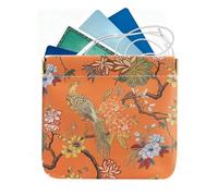 Portamonedas para Mujer Mini Bolsita Pequeña De Apriete | Monedero de Presión con Diseño en Acuarela para llaves pintalabios tarjetas billetes monedas madre novia adolescente