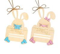 Portamonedas para Niños,Pequeño Conejo de Madera Maciza | Regalo de Dinero de Pascua - para Dormitorio Salón Estudio Guardería Infantil Niñas Niños Adolescentes