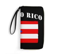 Portamonedas Puerto Rico Puerto Bandera 1 Monedas Tarjetero Encantador Monedero De Moda Coin Purse para Damas, Adolescente, Mejor Amigo