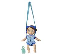 Portamu ecas Little Matteo Brown Hair Boy de Baby Alive Littles Carry N Go Squad, accesorio de juguete para ni os de 3 a os en adelante