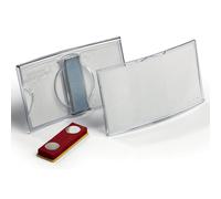 Portanombre convexo, acrílico DURABLE, con imán