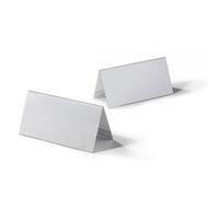Portanombres acrílico de sobremesa DURABLE, H x A 61 / 122 x 210 mm, UE 20 unid.