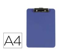 Portanotas q-connect plastico din a4 azul 3 mm - KF21625