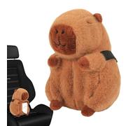 Portañuelos de Peluche en Forma de Capibara - Organizador de Pañuelos Decorativo Animal con Diseño de Dibujos Animados | Dispensador De Pañuelos para Reposabrazos De Coche,para