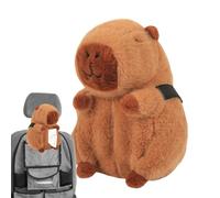 Portañuelos de Peluche en Forma de Capibara,Organizador de Pañuelos Decorativo Animal con Diseño de Dibujos Animados | Contenedor de Papel para Reposabrazos de Coche - Para Decoración De Hogar, Oficin